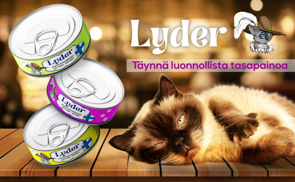 Lyder suomalainen kissanruoka