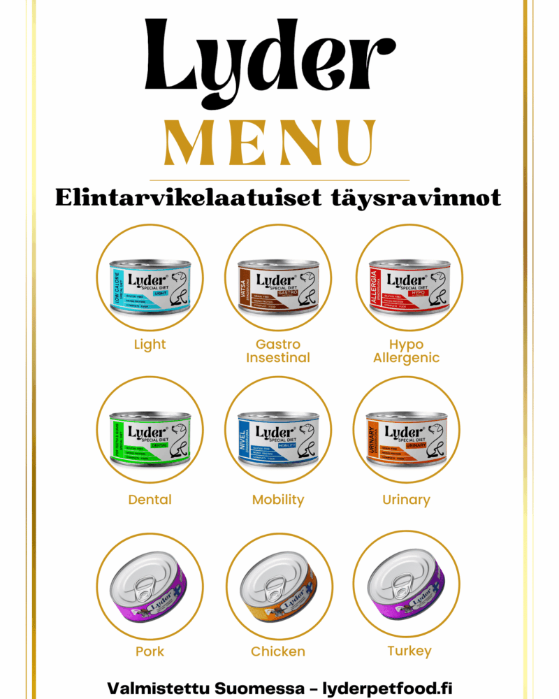 Erikoisruoka koiralle