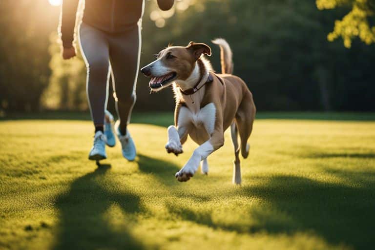Whippet - pieni lempeä vinttikoira.
