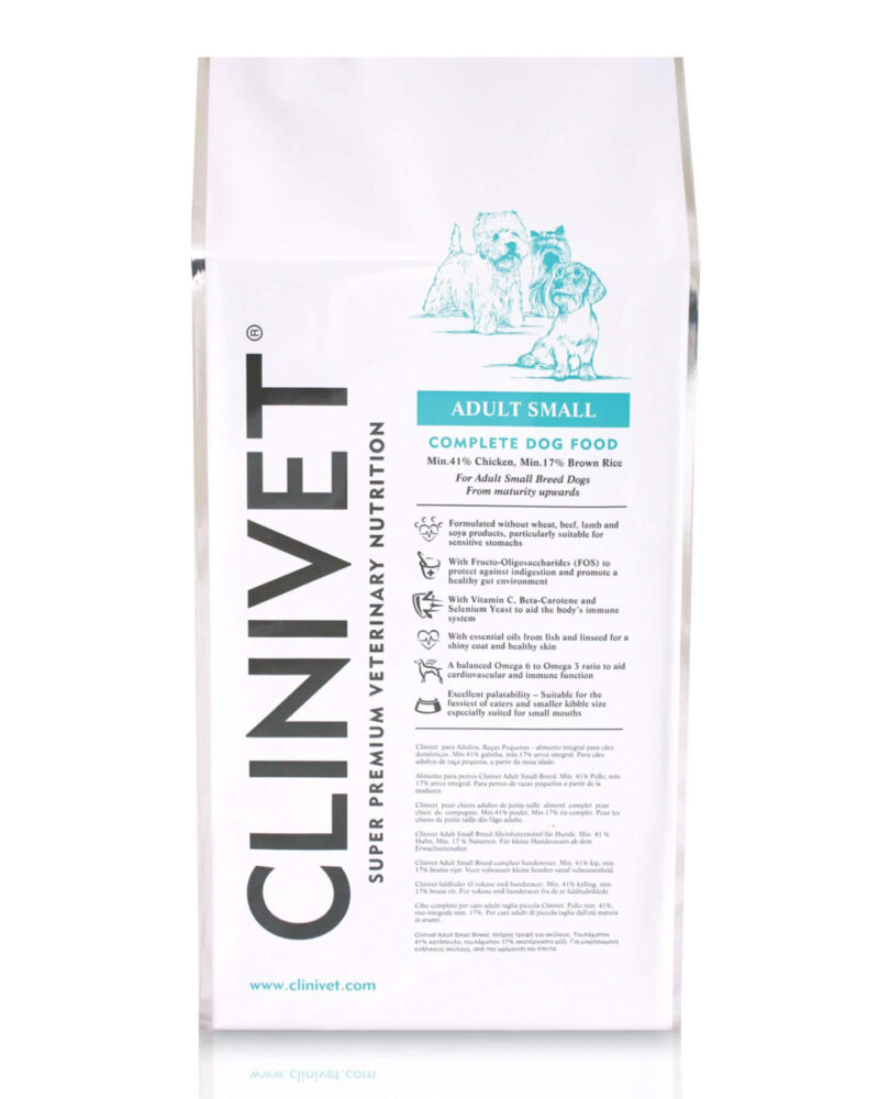 CLINIVET Adult Small - pienen koiran ruoka