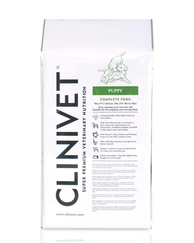 CLINIVET Puppy - penturuoka - koiran laadukas penturuoka