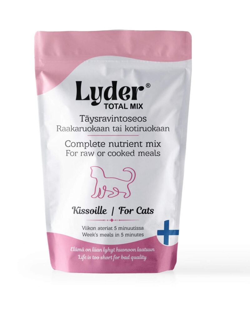 Lyder Total Mix - kotimainen ravintolisä kissalle